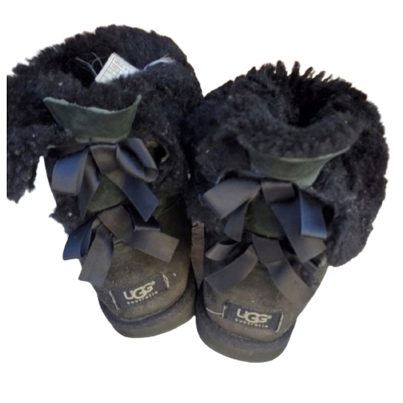 Ugg Bailey Bow Ankle Boots 7‎ - Picture 1 of 11
